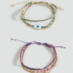 Beads bracelets 2 pack