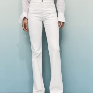 Fiona flared mid-rise jeans