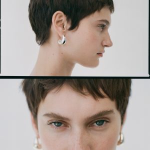 Volume hoop earrings