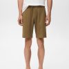 100% cotton bermuda shorts with drawstring