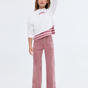 Straight-fit jeans with pockets