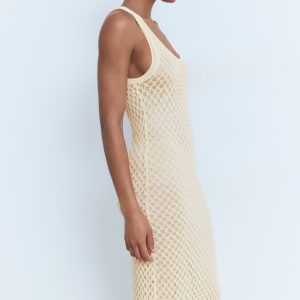 Crochet long dress