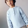 Knitted cotton sweater