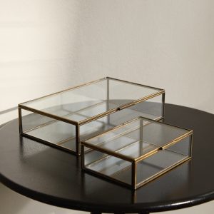 Small box with metal profile