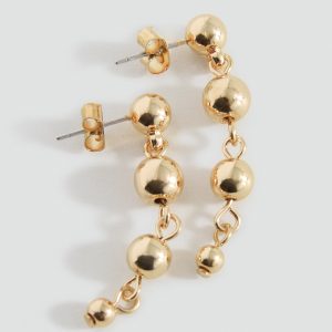 Beaded drop earrings