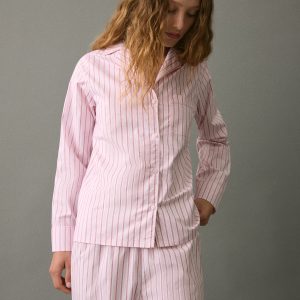 Striped long pyjamas