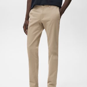 Barna slim-fit twill chino pants