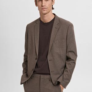 Super slim-fit suit jacket in stretch fabric