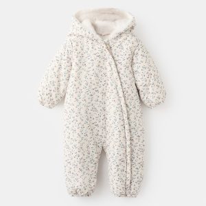 Quilted floral sweater