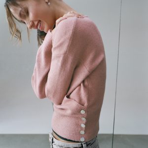 Double-breasted cardigan