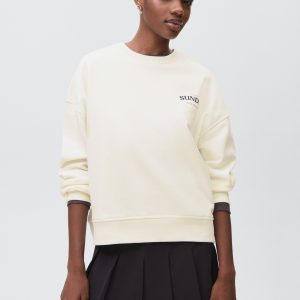 Printed cotton sweatshirt