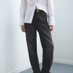 Miami medium-rise straight-fit jeans