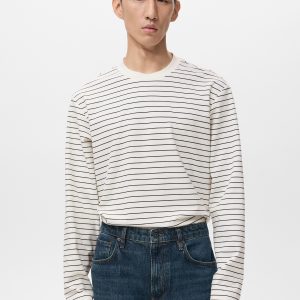 Striped long sleeves t-shirt