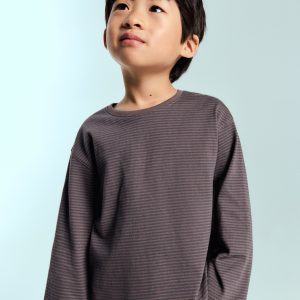 Striped cotton t-shirt