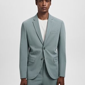 Super slim-fit suit jacket in stretch fabric