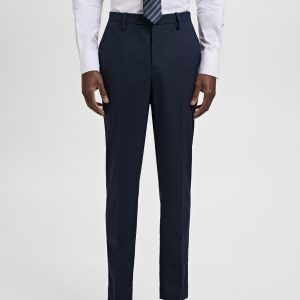 Milan slim-fit suit pants