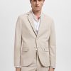 Super slim-fit suit jacket in stretch fabric