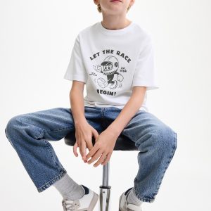 Short-sleeved printed t-shirt