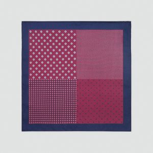 100% silk pocket square