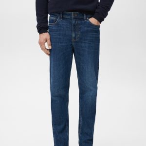 Ben cropped tapered-fit jeans