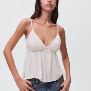 Knitted top with sequin detail