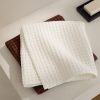 Cotton waffle washbasin towel