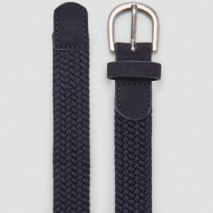 Braided elastic belt