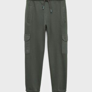 Cargo joggers with drawstring