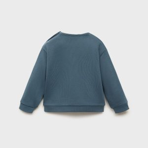 Printed cotton sweatshirt