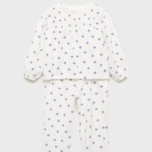 Printed cotton pyjamas