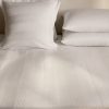 300-thread count cotton satin striped duvet cover for 90 cm bed