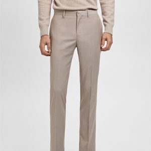 Paris slim-fit suit pants