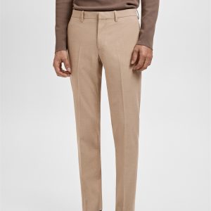 Paris slim-fit suit pants