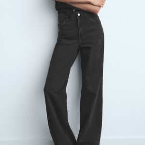 Danila high-waisted wide-leg jeans