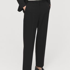 Straight suit trousers