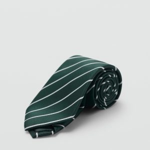 Striped tie