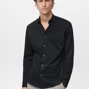 Comfort stretch non-iron shirt
