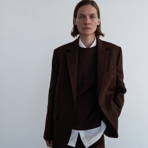 100% wool suit blazer