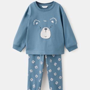 Printed long pyjamas