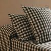 Yarn-dyed cotton gingham check pillowcase 50x75cm