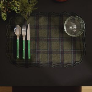 Flannel placemat