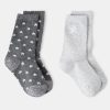 2 pack patterned socks