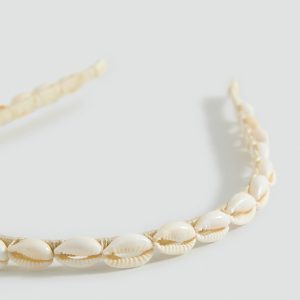 Shell beads headband