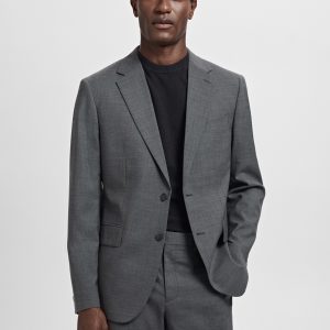 Turin 100% virgin wool suit blazer
