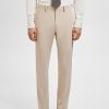 Stretch fabric super slim-fit suit trousers