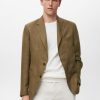 Salerno suit blazer 100% linen slim fit