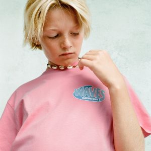 Printed cotton-blend T-shirt