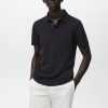 Cotton piqué polo shirt