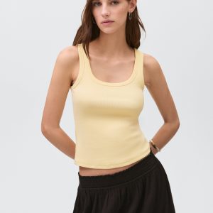 Knit strap top