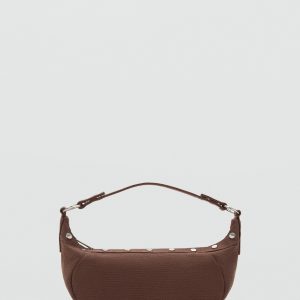 Studded shoulder bag